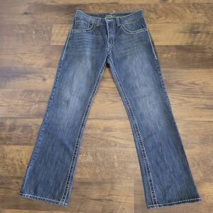 Wrangler Dark Blue Bootcut Jeans